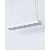 Подвесной светильник, люстра Nowodvorski 7545 Soft led T8LED 2x16W 3000K 4600Lm IP20 Белый