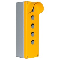 Пятиместный алюминиевый кнопочный пост с козырьком TP Electric 3390-834-0600 80x250x70мм IP67