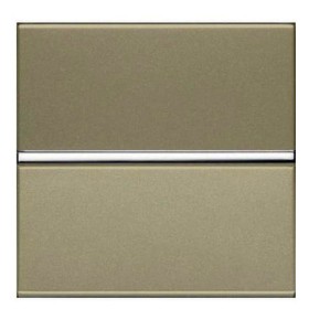 Одноклавишный проходной выключатель ABB Zenit N2202 CV 2М (шампань)