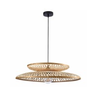 Люстра в стиле бохо, подвесной светильник Goldlux 329103 Bali E27 1x20W IP20 Бежевый