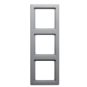 Рамка 3-местная алюминий Berker Q.1