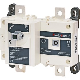 Вимикач навантаження ETI 004661855 LBS 250 2P DC1000 («1-0» 250A 1000V DC)