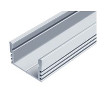 LED-профиль накладной анодированный, 2 метра (ЛП12_2)