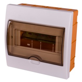 Вбудований пластиковий корпус E.Next e.plbox.stand.w.08k 8-модульний (s029101)