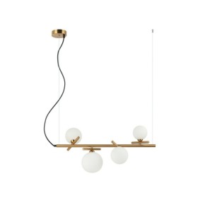 Підвісний світильник Italux PND-5622-4-BRO-W Reverso G9 4x25W IP20 латунний