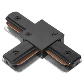 Т-подібний конектор для однофазного шинопроводу Delux 2TC чорний (90015815)