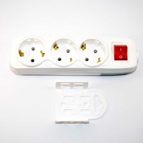 Колодка Vito 3-на з заземленням з вимикачем ( 8002120 )