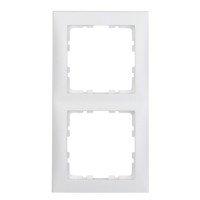Рамка 2-местная полярная белизна матовая Berker S.1