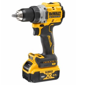 Бесщеточная дрель-шуруповерт DeWALT DCD800P2T XR Li-Ion 18В 5Ач 90Нм быстрозажимной патрон 13мм