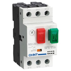 Автомат захисту двигуна Chint NS2-25 6-10A (495081)