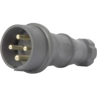 Трифазна вилка E.Next e.plug.rubber.070.32 (4P) 32А