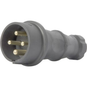 Трехфазная вилка E.Next e.plug.rubber.070.32 (4P) 32А