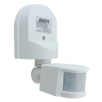 Інфрачервоний датчик руху TNSy ДР 02 1200Вт 180° 12м IP44 білий (TNSy5502875)