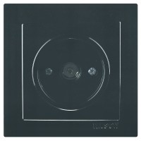 Розетка Nilson Touran чорна TV ( 24221029 )