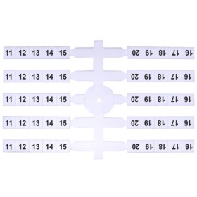 Маркировочная табличка ETI EO3 11-20 200шт (3901754)