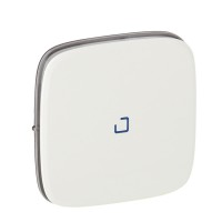 Клавіша вимикача з підсвічуванням Legrand Valena Allure біла