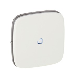 Клавиша выключателя с подсветкой Legrand Valena Allure белая