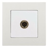 Розетка TV прохідна Gunsan Eqona