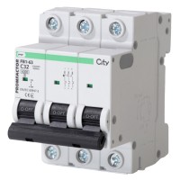 Автоматический выключатель Promfactor CITY FB1-63 3P C 32A 6кА (FB1CI3032)