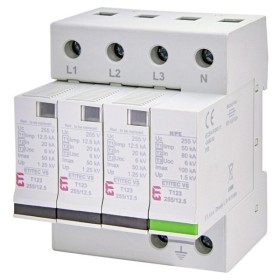 Ограничитель перенапряжения Eti ETITEC VS T123 255/12,5 3+1 (2442925)