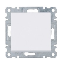 Вимикач 1-кл. 1-полюсний WL0010 Lumina-2, білий, Hager