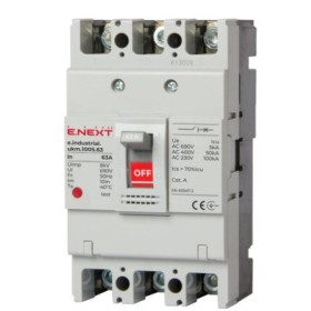 Силовой автоматический выключатель E.Next e.industrial.ukm.100S.63 3р 63А (i0010022)