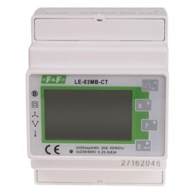 Счетчик электроэнергии F&F LE-03MB-CT 3х230/400В 3х5А