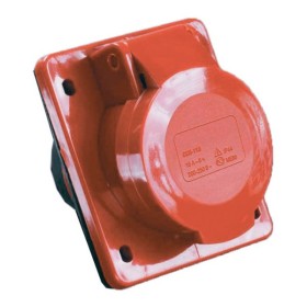 Встроенная силовая розетка TNSy 424 3Р+PЕ 32А 380В IP44 (TNSy5500428)