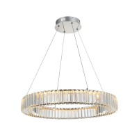 Люстра Azzardo AZ5789 Spark LED 1x30W 3000K 2560Lm IP20 хром
