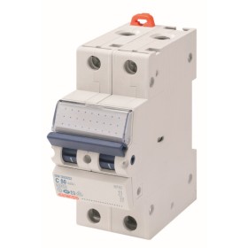 Автоматический выключатель GEWISS 2P C 50А 6кА (GW92052)