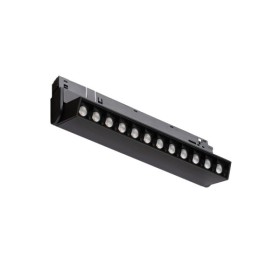 Магнітний трековий світильник Nowodvorski 10145 LVM Focus Out Led 1x9w 3000к 800Lm IP20 Bl
