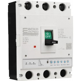 Силовой автоматический выключатель Аско-Укрем UTrust 800M/800А 3P (A0010260008)