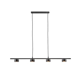 Подвесной светильник, люстра Nordlux 2010813003 Clyde LED 4x16W 2700K 350Lm IP20 черный