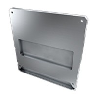 Заглушка Lumines для типу LARGO M2 без отвору срібло