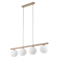 Підвісний світильник, люстра TK Lighting 11080 Virlo E14 4x10W IP20 бежевий