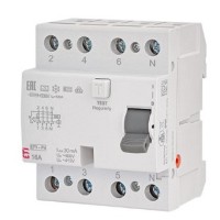 ПЗВ ETI EFI6-P4 3P+N 63/0,03 AC 6кА (2061653)