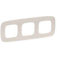 Рамка трехместная Legrand Valena Allure слоновая кость