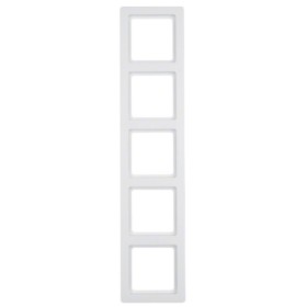 Рамка 5-местная полярная белизна Berker Q.1