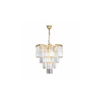 Люстра Zuma Line 17106/4+1-GLD Amedeo E14 5x40W IP20 золота (5905316606487)