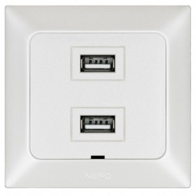 Розетка USB NE-AD ARAS 93-110-72 2 TYPE-A біла