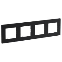 Рамка 4-постовая Legrand Niloe Step антрацит (863794)