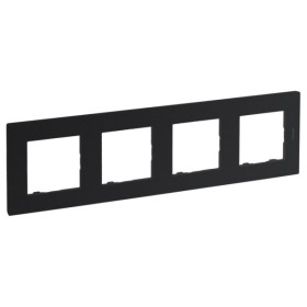 Рамка 4-постовая Legrand Niloe Step антрацит (863794)