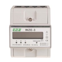 Трехфазный электрический счётчик WZE-3, 80A