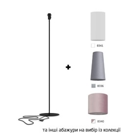 Торшер Nowodvorski 38346 Petit E27 1x40W черный