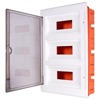 Корпус пластиковий E.Next e.plbox.stand.w.36 36-модульний вбудований (CBA936)