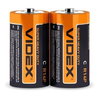Сольова батарея Videx R14P C (R14P/C 2pcs S) 2 шт
