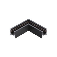 Соединитель угловой Kloodi KDMG-SLIM-TRN ZM 90 BK 48V черный