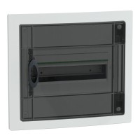 Врізний щит Schneider Electric PrismaSeT XS LVSXP113 1 ряд 13М димчасті двері