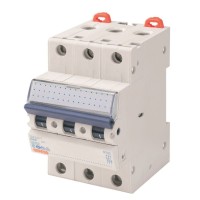 Автоматический выключатель GEWISS 3P C 40А 6кА (GW92071)