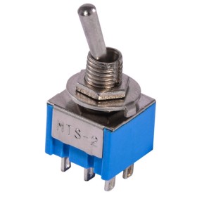 Тумблер Аско-Укрем MTS-212 (ON)-ON без фиксации (A0140060026)